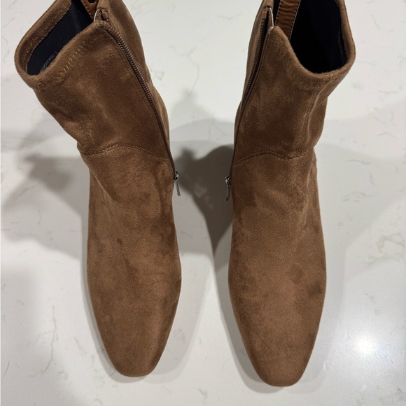 Donald J. Pliner Shoes - Donald Pliner Brown Suede Ankle Boots